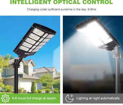 Solar Street Light with Motion Sensor, 3000W