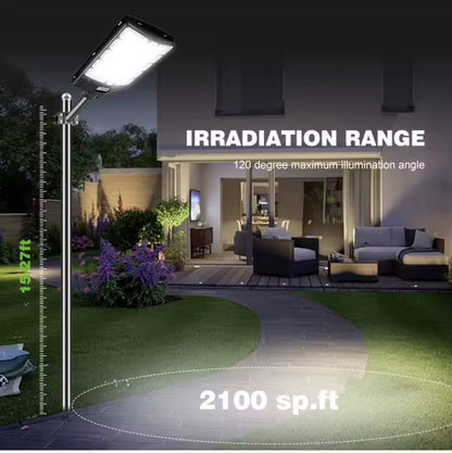 Solar Street Light with Motion Sensor, 3000W