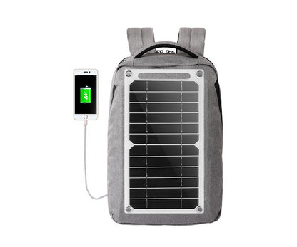 Backpack Solar Charger, 6W Monocrystalline Silicon Solar Panel