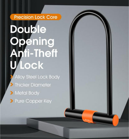 WEST BIKING Bicycle U-Lock