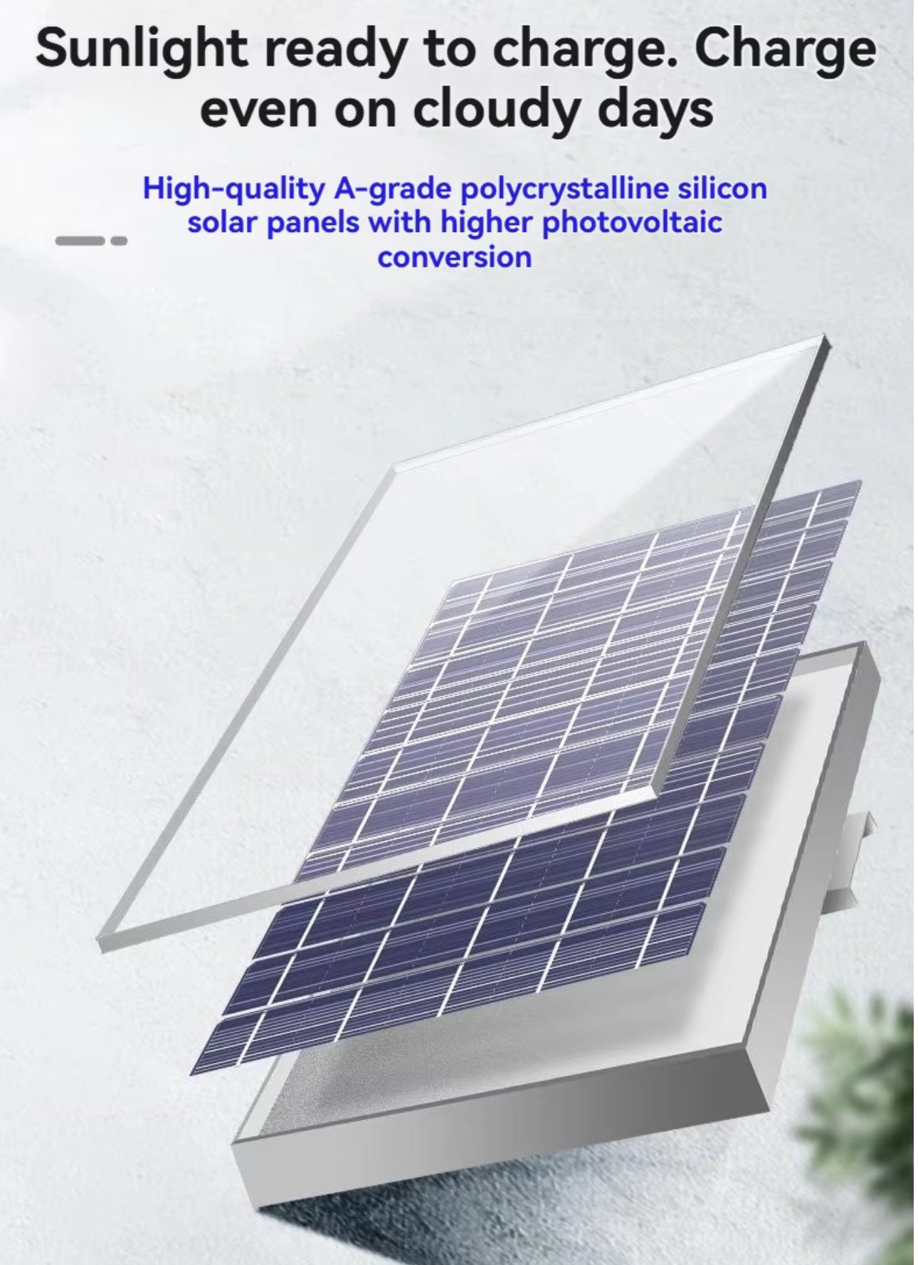 Solar Street Light, 8000W, with Motion Sensor & Remote Control