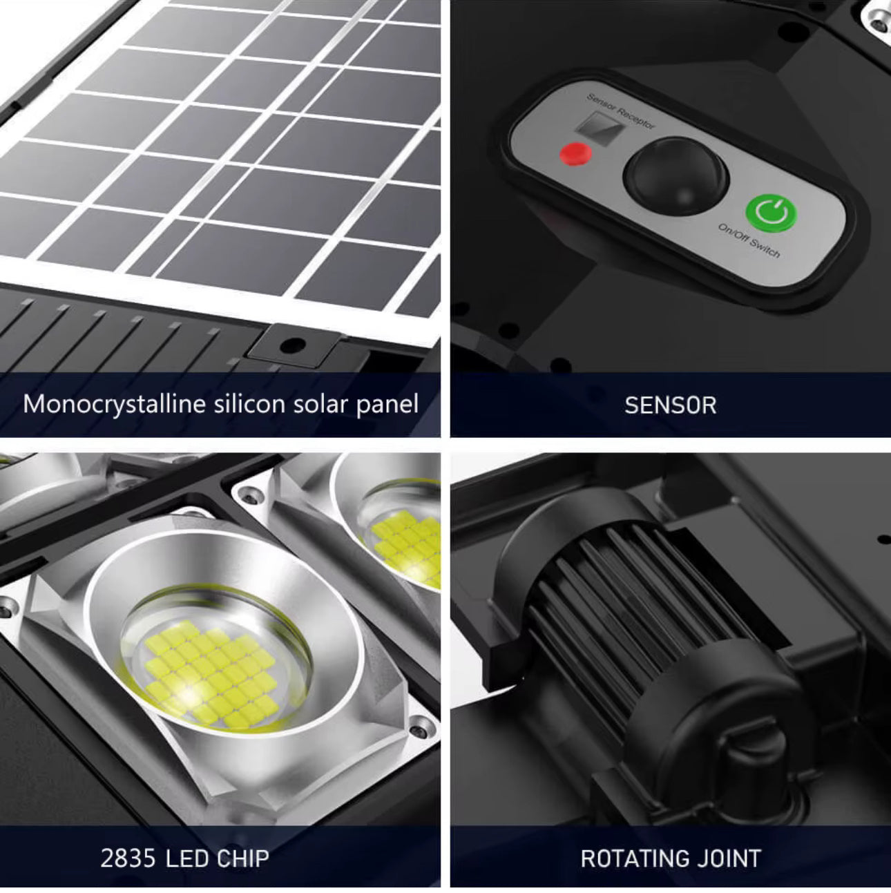 Solar Street Light / Security Light / Floodlight with Motion Sensor