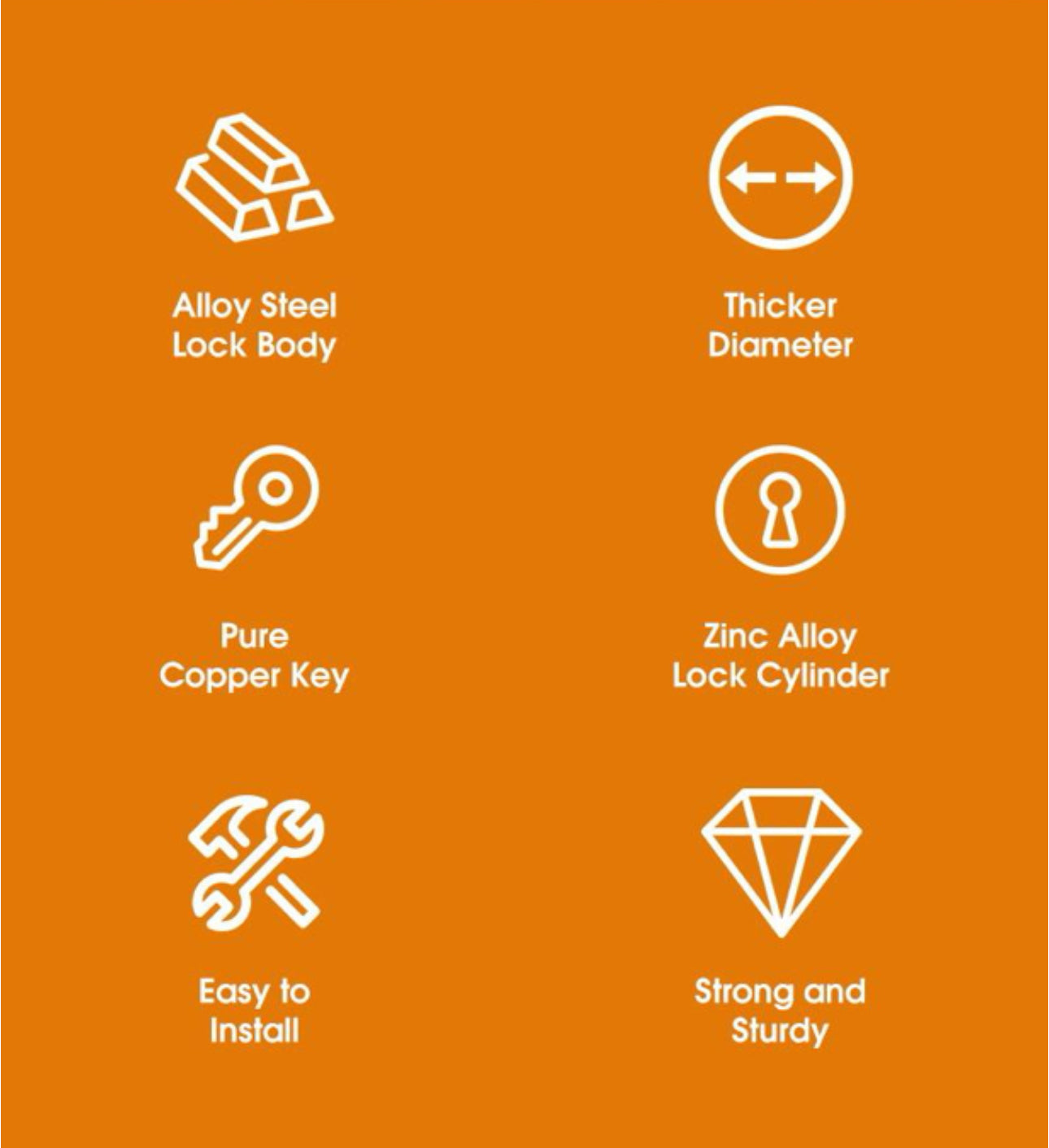 WEST BIKING Bicycle U-Lock