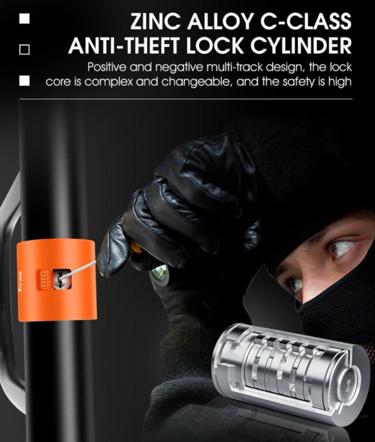 WEST BIKING Bicycle U-Lock