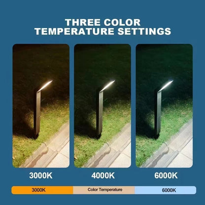 T-shaped LED Solar Lawn Lights
